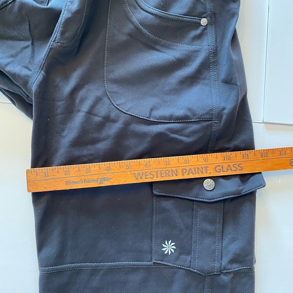 Athleta Women's Gray Pants Large Tall - Picture 7 of 11